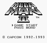 Megaman III (Europe) Title Screen